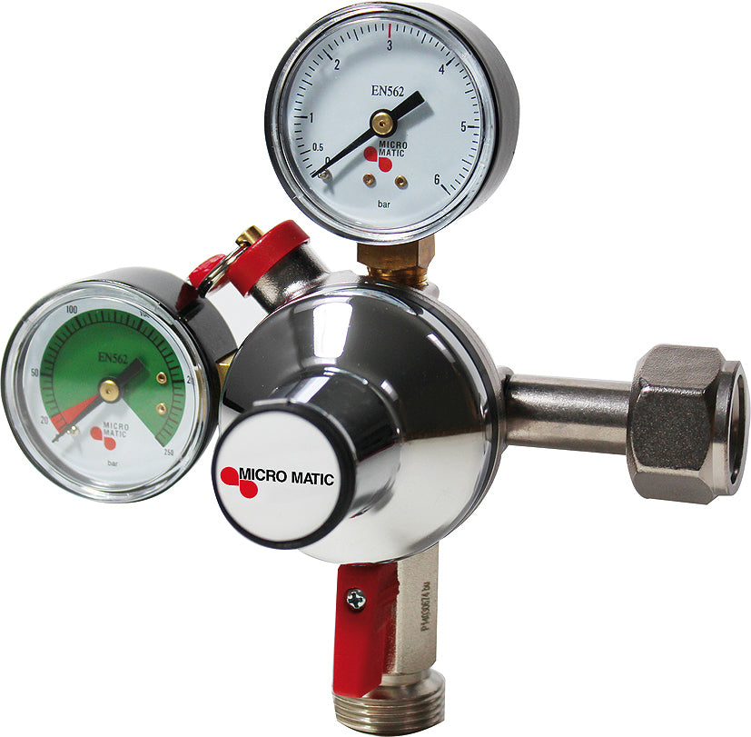 CO2-Druckminderer 3 bar, 1-leitig