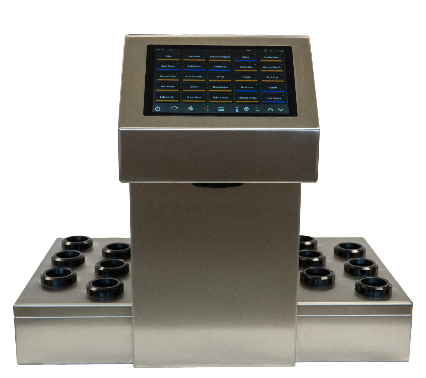 Bar - Monkey Dosieranlage für Homemade Limonade, Long Drinks, Cocktails BM 12