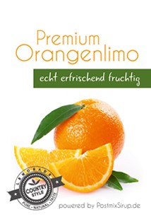 Premium Orangenlimonade Postmix 10l